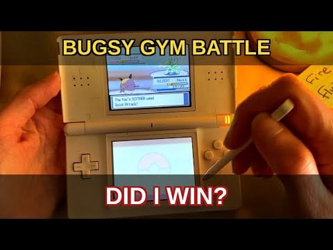 Trying to Beat Bugsy in Pokemon Soul Silver