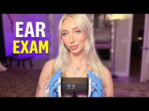 Ear Exam & Ear Cleaning to Calm Your Brians (ASMR Medical Roleplay)