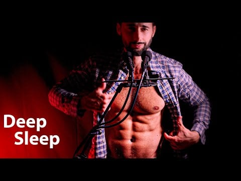 Shirtless Male ASMR Whisper & Hand Sounds for Sleep 💤