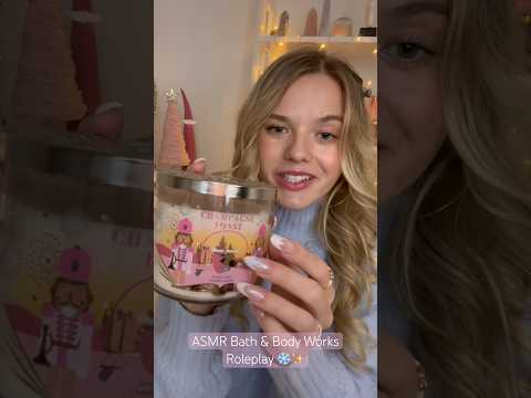 ASMR Bath & Body Works Roleplay ❄️✨