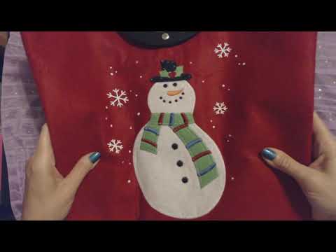 ASMR | Tote Bag Crinkling (Some Whispering)