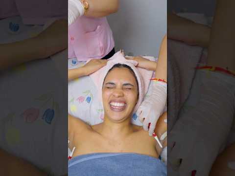 ASMR: 6-Hand FULL Body Shave and Japanese IPL Laser Hair Removal #shorts
