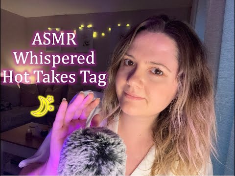 ASMR Whispered Harmless Hot Takes 🔥 | Challenge from @tanyatanoushi7035