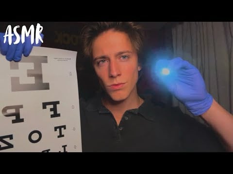 ASMR Eye Exam 