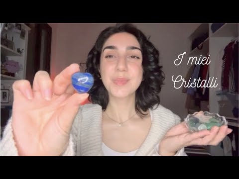 ASMR I MIEI CRISTALLI 💎✨ (whispering, tapping)