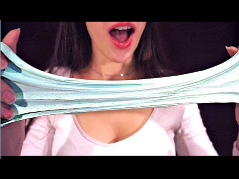 ASMR Slime Recipe, Poking, Playing 😸