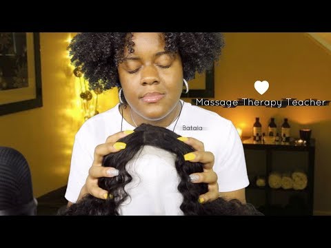 ASMR | Massage Therapy Teacher RP (Soft Spoken) | Ft. Julia Hair ~