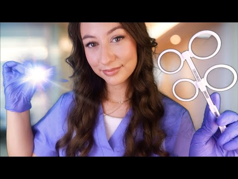 ASMR Eye Exam Roleplay 💙 Follow My Instructions & Light Triggers