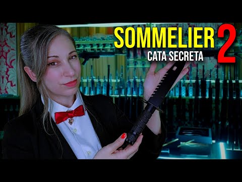 ASMR Sommelier | El Menú Secreto de John Wick 🍷🔫 | Roleplay en español