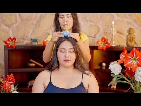 Nelly's ASMR soft whispering relaxation therapy to help you sleep 😴