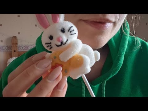 ASMR - Sticky Tapping, Licking EASTER Video 🐣 