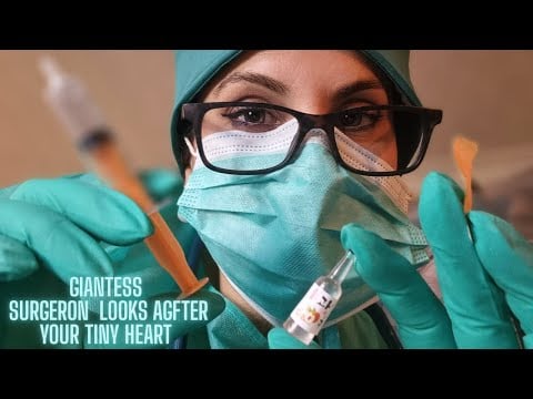 ASMR GIANTESS SURGEON SLEEP AID , RELAXING