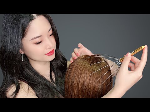 [ASMR] Realistic Scalp and Head Massage for Sleep