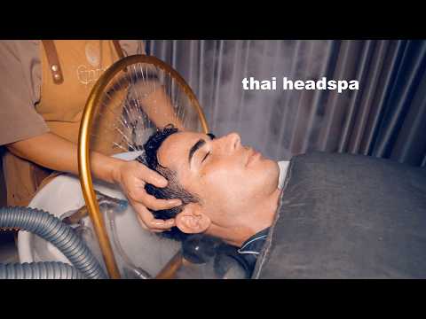 ASMR: Satisfying THAI Head Water Massage for Deep Sleep