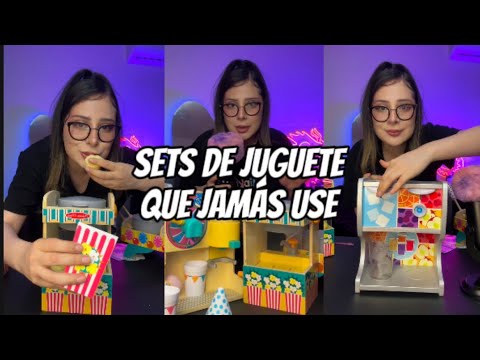 Sets de juego que jamás había usado #asmr #juguetes #toys