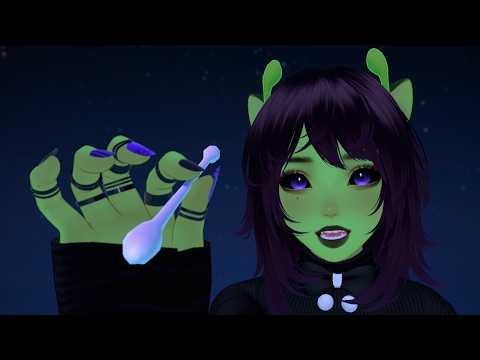 ASMR Alien Girl Examines You