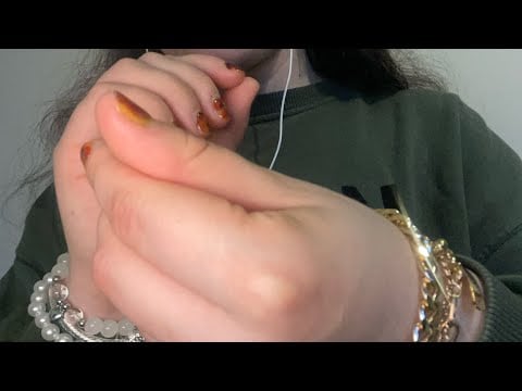ASMR propless hairstyle🪮curling your hair & clipping - no talking 