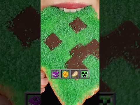 MINECRAFT FOOD IN REAL LIFE ASMR