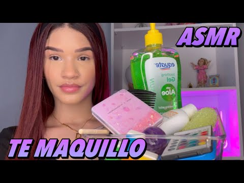 Asmr te maquillo con objetos equivocados (TE DORMIRAS)