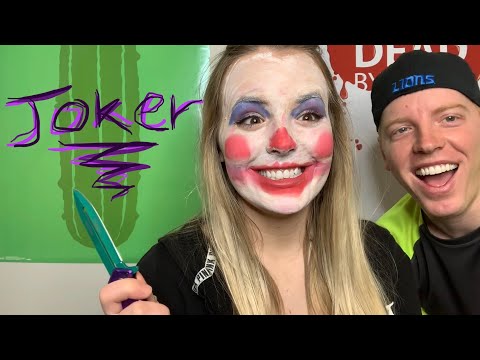 ASMR Joker Makeup