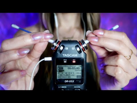 ASMR - MASSAGEM RELAXANTE NOS SEUS OUVIDOS (Sem Fala)