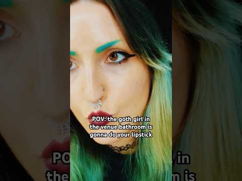 ⚰️GOTH GIRLS DO THE BEST MAKEUP Pt19⚰️ #asmr #gothvibes #asmrmakeup #asmrroleplay #tingles