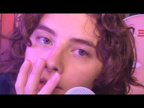 ASMR Clicky, Sticky Mouth Sounds (lip gloss, plumping, lip smacking)