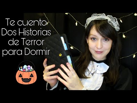 ⭐ASMR Te cuento Dos Historias de terror para Dormir - 🎃Halloween Special (#halloween #sleep)