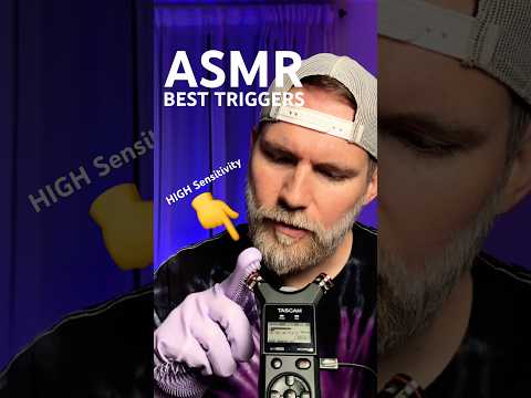 Best ASMR Triggers on VERY Sensitive Mic