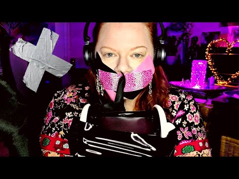 ASMR: Duct tape on you and me (whispers and minimal soft talking)