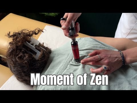 Busy Mom Finally Gets a Moment of Zen | Full Spine Chiropractic ASMR (Minimal Talking)