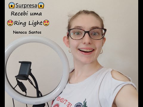 Surpresa | Recebi uma Ring Light 😱🤩