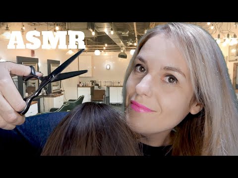ASMR ✂️ RP Salon de coiffure ! Je prends soin de toi