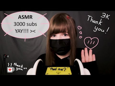 ASMR | 3K Thank you | Update!!!