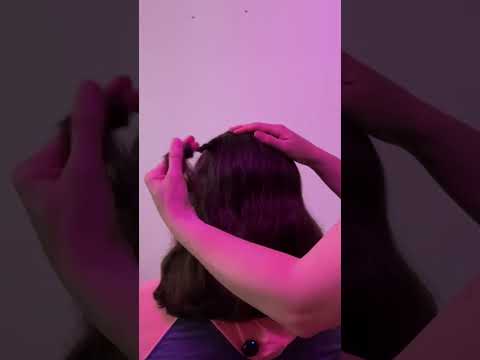 ASMR Hairplay #realpersonasmr #oddlysatisfying #triggersforsleep #relax #gentle