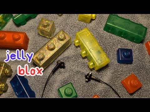 overdue jelly blox asmr with roland mics