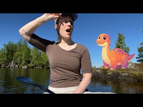 Dinosaurus ASMR Luontoääniä ja Lapsenmielisyyttä