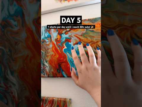 Day 5 #relax #asmr #tingles #reach50k #asmrsvenska #asmrshorts #relaxing #tapping #sleep #painting