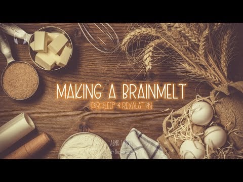 Making a Brain melt [ASMR] ★ For sleep & relaxation ★ [Binaural] [multilayer] Feel good ASMR