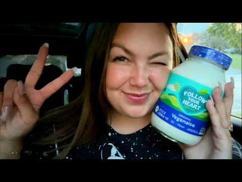 asmr/ 🚙grocery haul in my car🚙