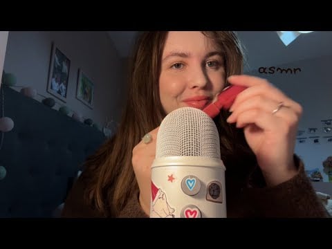 ASMR finding & applying lip products on you 