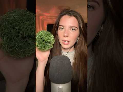 Grass ball asmr #asmr #relax #triggersforsleep #tingles #asmrrelaxation #visualtingle
