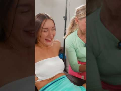 Intense slimming leg & thigh massage for Kristina #legmassage