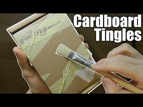 Cardboard recorder tingles! (IN/OUT/Sound Effects) ASMR - no talking -