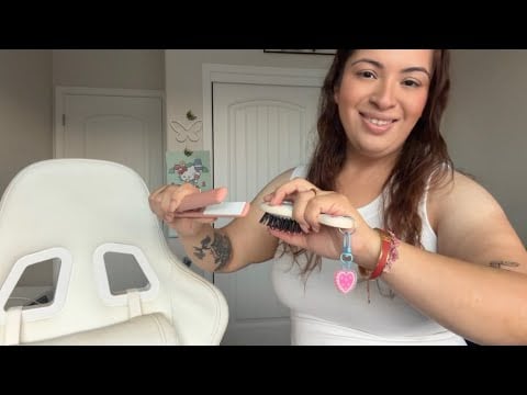 ASMR| Hairdresser Roleplay- Styling your hair but you are invisible 🫥 