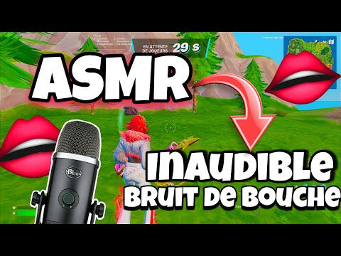 ASMR Français • INAUDIBLE ET BRUITS DE BOUCHE intenses 😴👄 (Le meilleur combo)