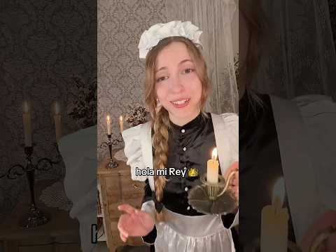 Le preparo para el baile real ALTEZA 👑 #ASMR #roleplay