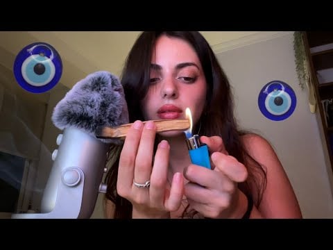 ASMR | HECHIZO contra el MAL DE OJO 🧿🪬 ( Cuencos tibetanos, sonido de agua, mantras) 𓂀