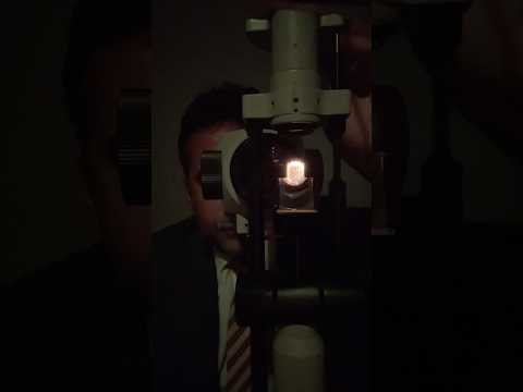ASMR: Dim Room Slit Lamp Tests