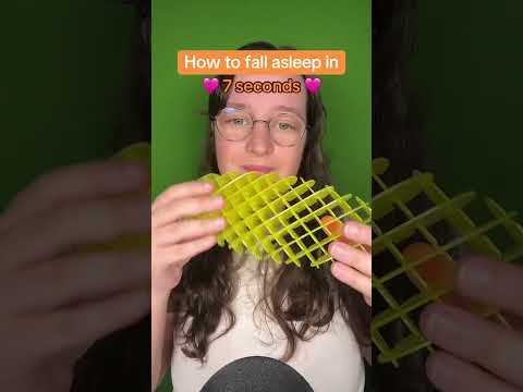 How to fall asleep in 7 seconds #asmr #asmrsounds #asmrrelax #asmrtingles #asmrsleep #relax